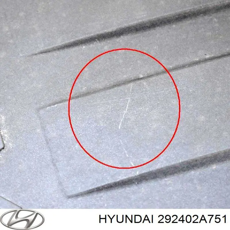 Compre 292402A751 Hyundai/Kia Tampa de motor decorativa
