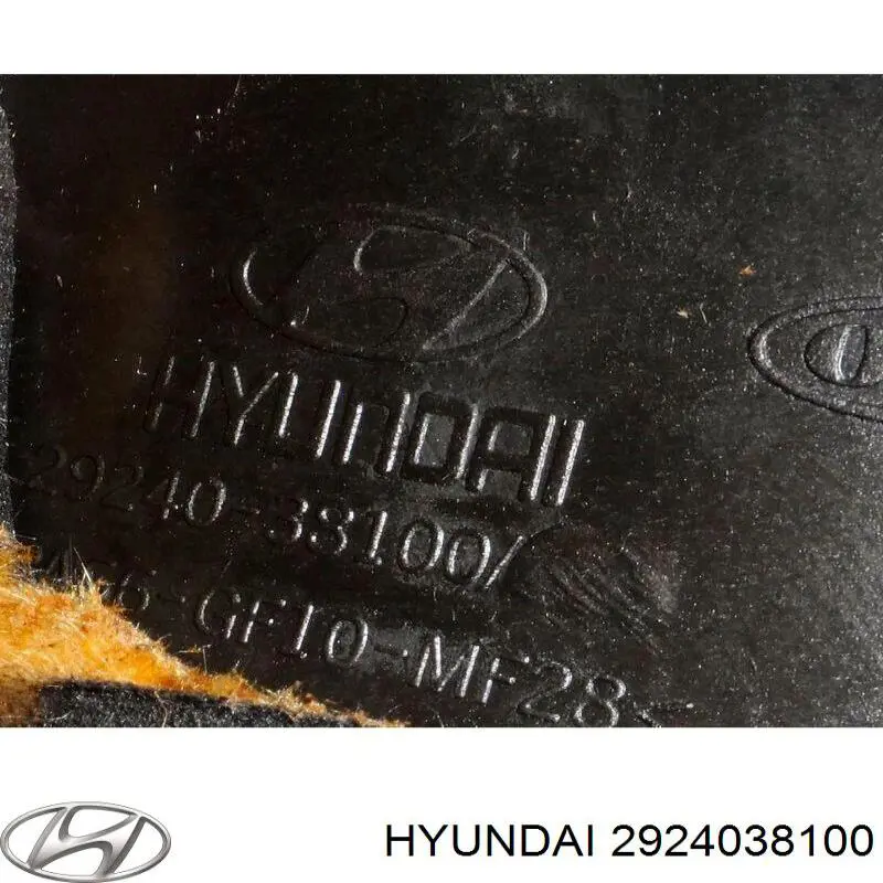 Tampa de motor decorativa para Hyundai Sonata IV EU4