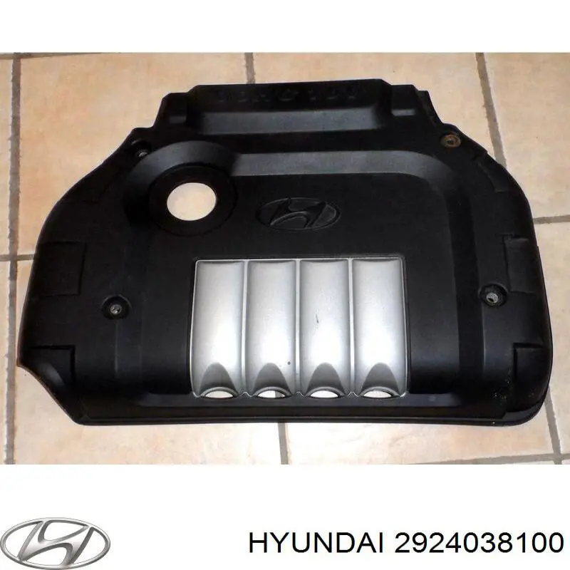 Tampa de motor decorativa Hyundai Sonata IV EU4