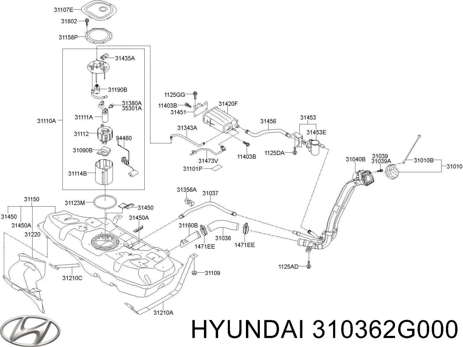 310362G000 Hyundai/Kia 