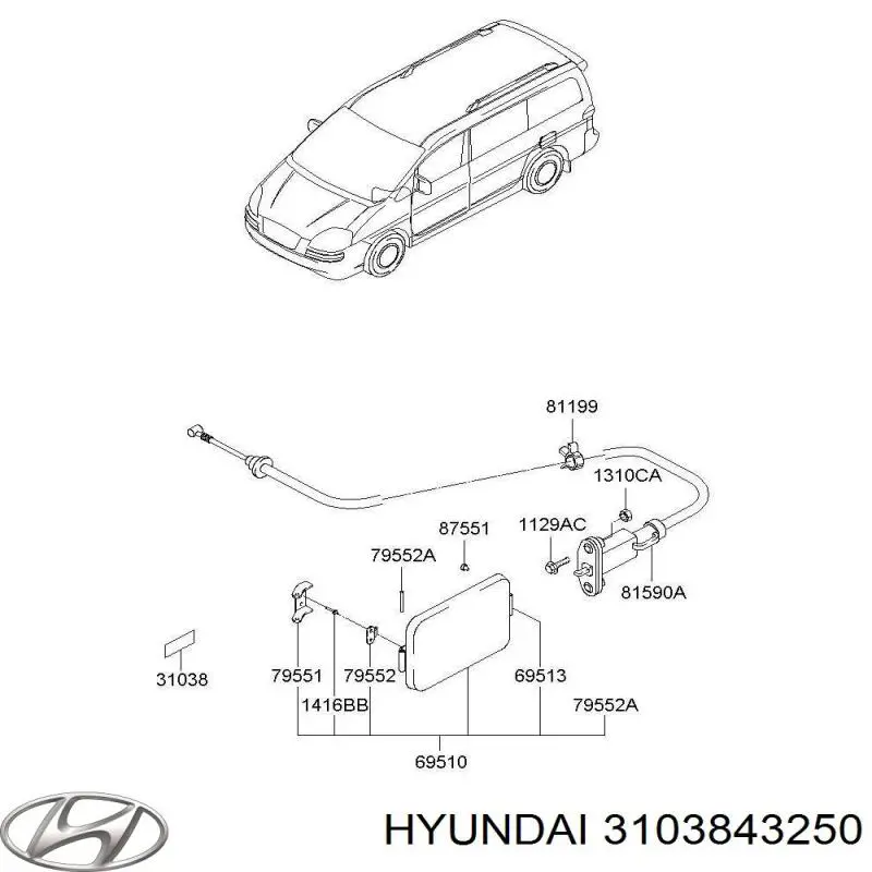  Hyundai/Kia 3103843250 preço, a partir de  USD