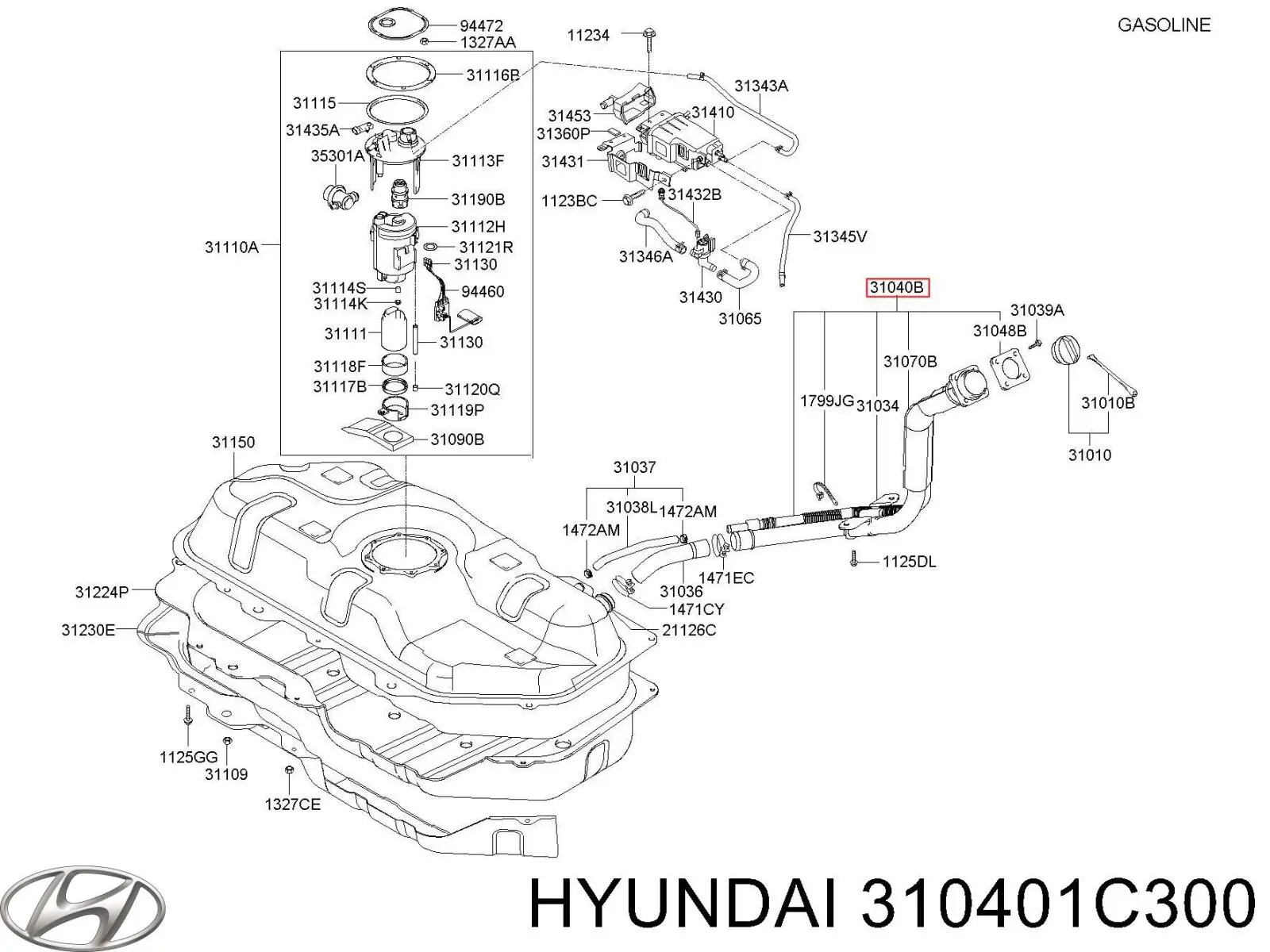  Hyundai/Kia 310401C300 preço, a partir de  
