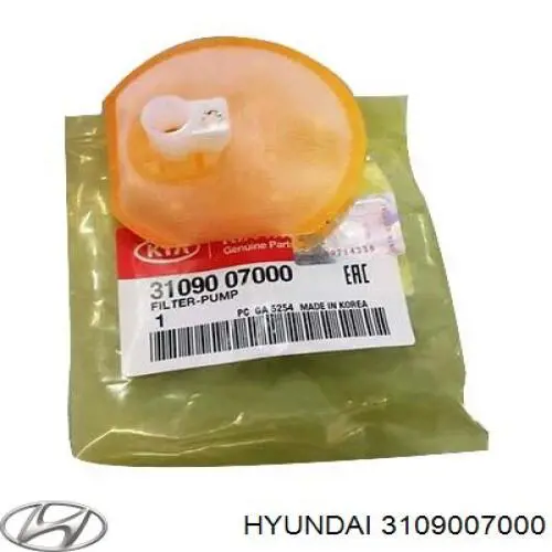 Compre 3109007000 Hyundai/Kia Filtro de malha de bomba de gasolina