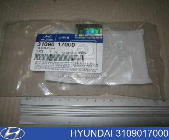 Filtro de combustível Hyundai/Kia 3109017000 preço, a partir de 16,97 USD