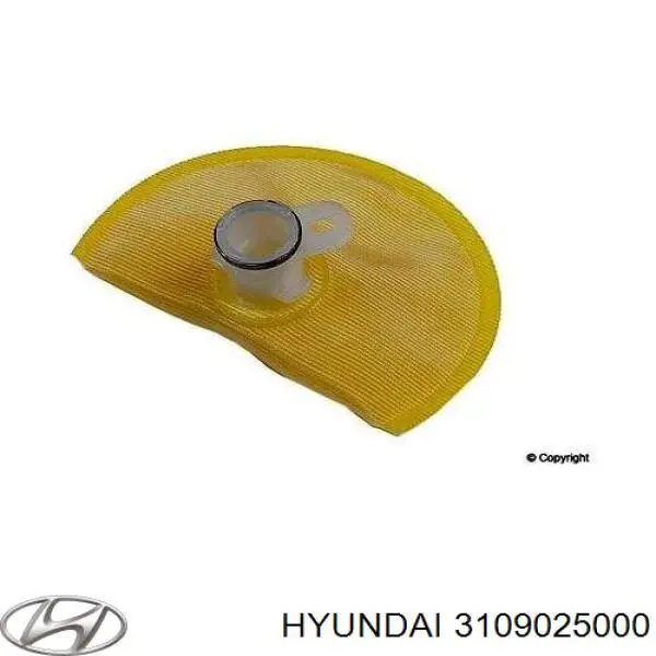  Filtro de malha de bomba de gasolina Hyundai Accent II sedan (LC) (1999 - 2005) II