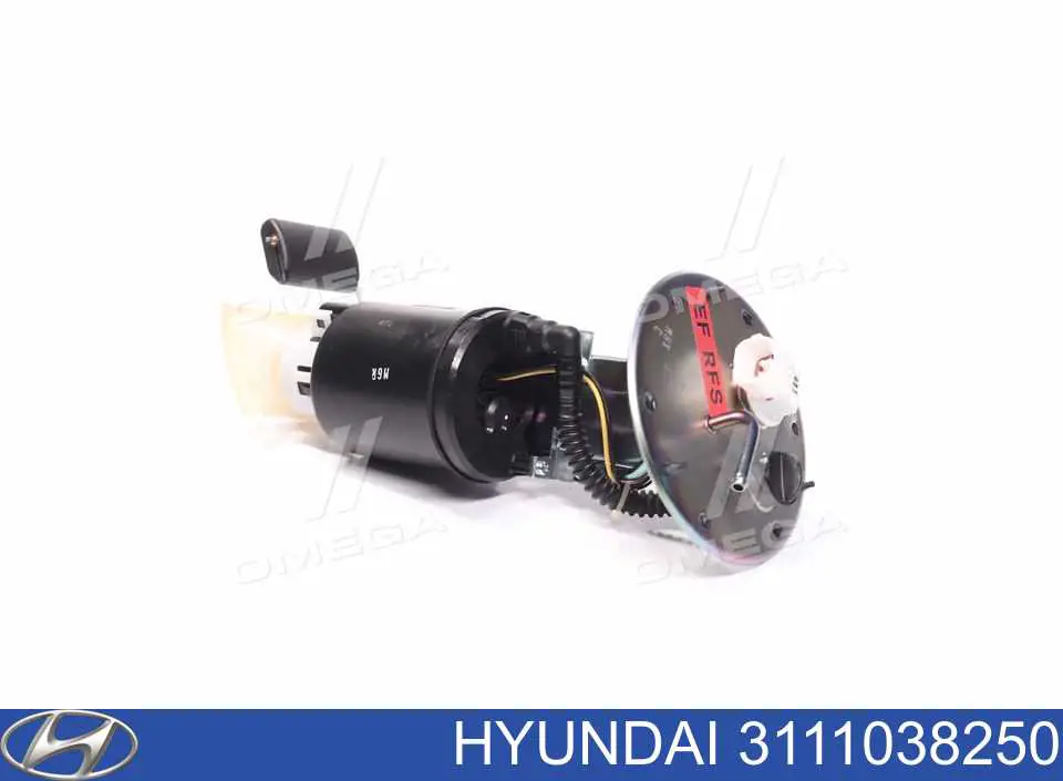  Módulo de bomba de combustível com sensor do nível de combustível Hyundai Sonata IV sedan (EU4) (2001 - 2005) IV