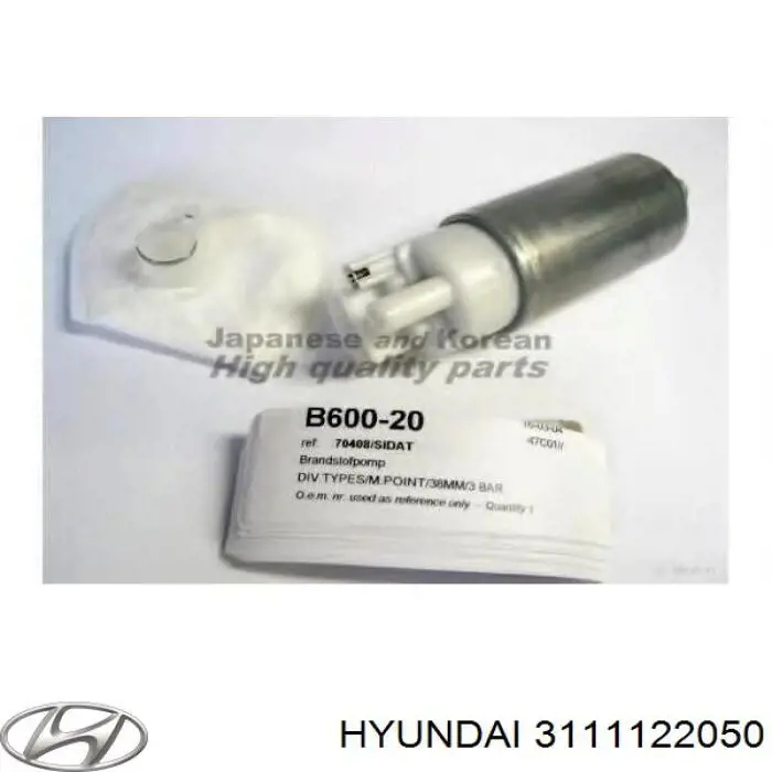 Bomba de combustível elétrica submersível Hyundai/Kia 3111122050 preço, a partir de 53,08 USD