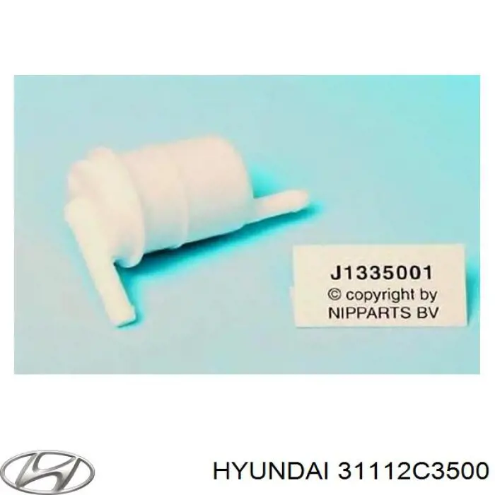 Filtro de combustível Hyundai/Kia 31112C3500 preço, a partir de 27,39 USD