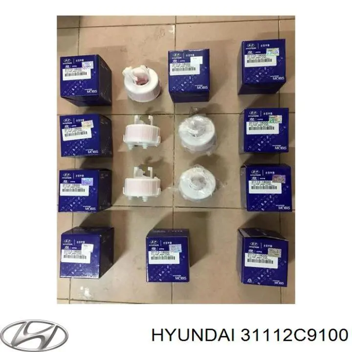 31112C9100 Hyundai/Kia Filtro de combustível