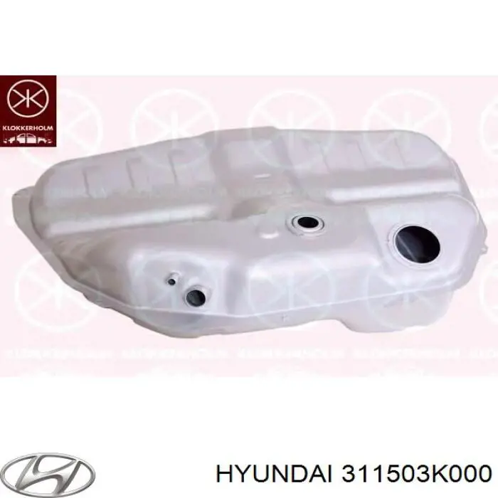 Tanque de combustível Hyundai Sonata V NF