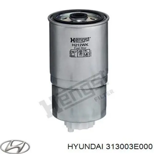 313003E000 Hyundai/Kia Filtro de combustível