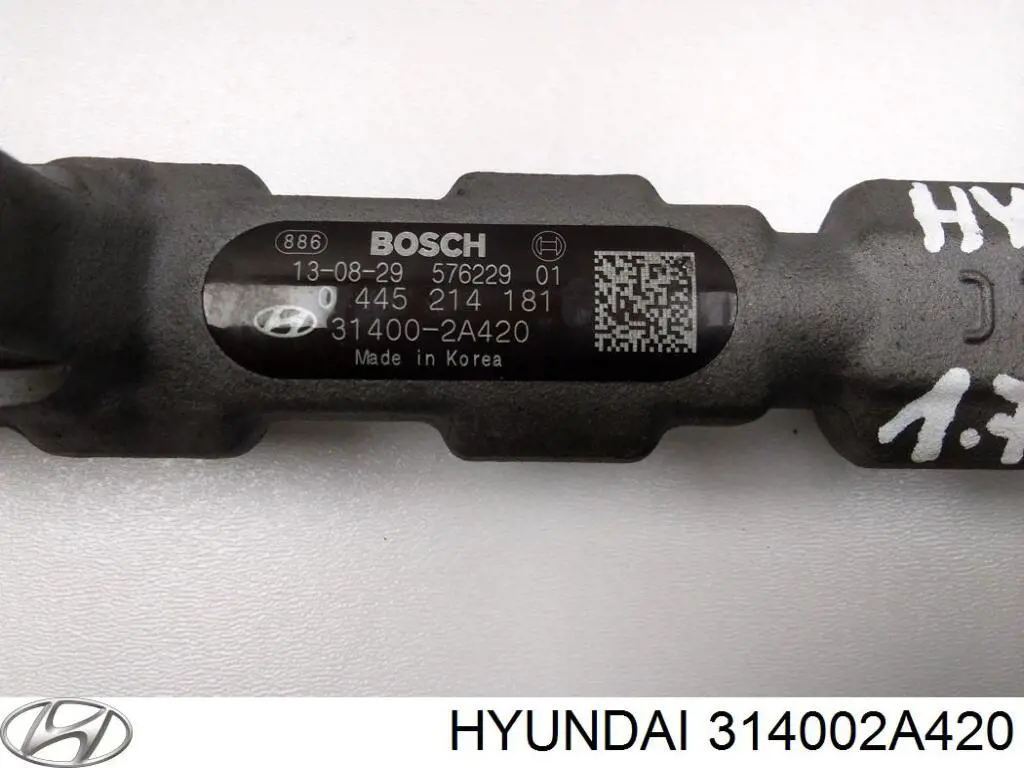 314002A420 Hyundai/Kia Distribuidor de combustível (rampa)