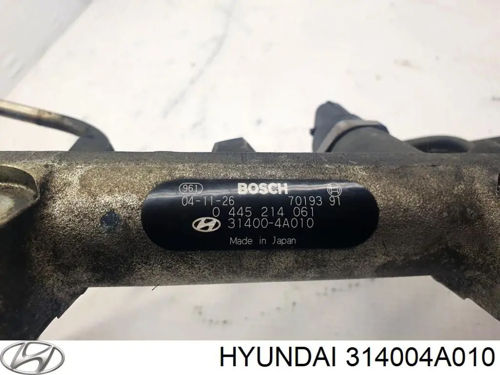 314004A010 Hyundai/Kia Distribuidor de combustível (rampa)