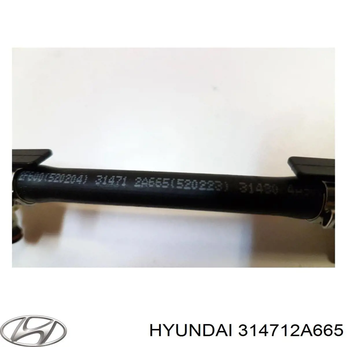 Compre 314712A665 Hyundai/Kia Tubo de combustível, inverso desde os injetores