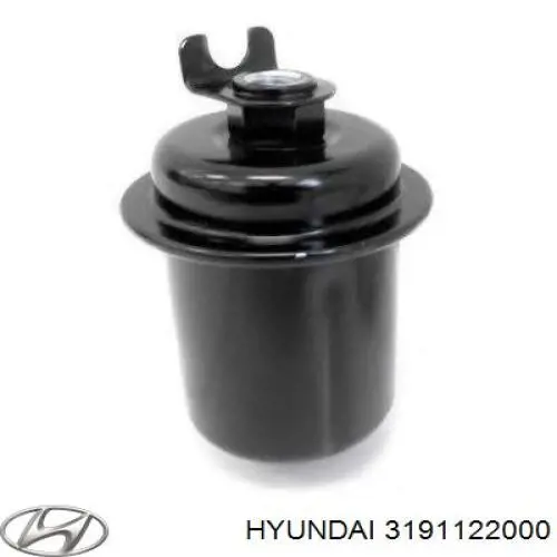3191122000 Hyundai/Kia Filtro de combustível