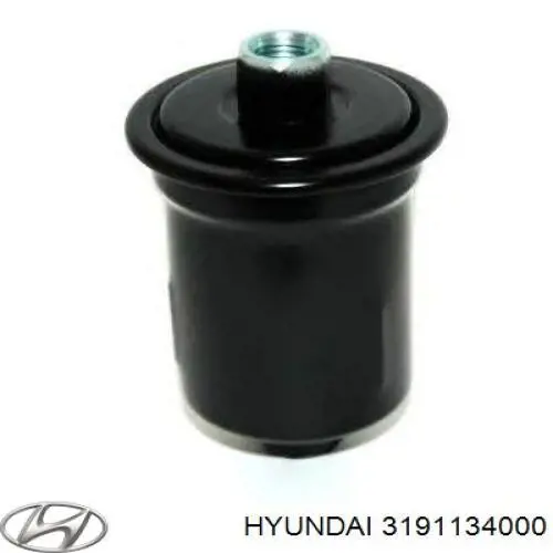 3191134000 Hyundai/Kia Filtro de combustível
