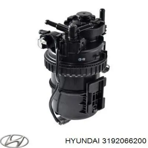 3192066200 Hyundai/Kia Filtro de combustível