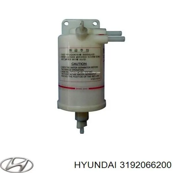 Filtro de combustível Hyundai/Kia 3192066200 preço, a partir de 24,44 USD