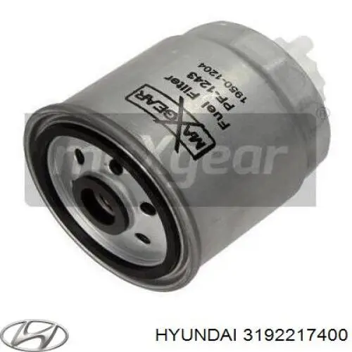 Filtro de combustível Hyundai/Kia 3192217400 preço, a partir de 11,80 USD