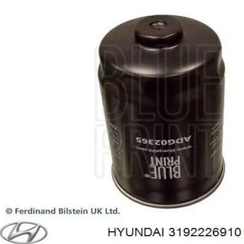 Compre 3192226910 Hyundai/Kia Filtro de combustível