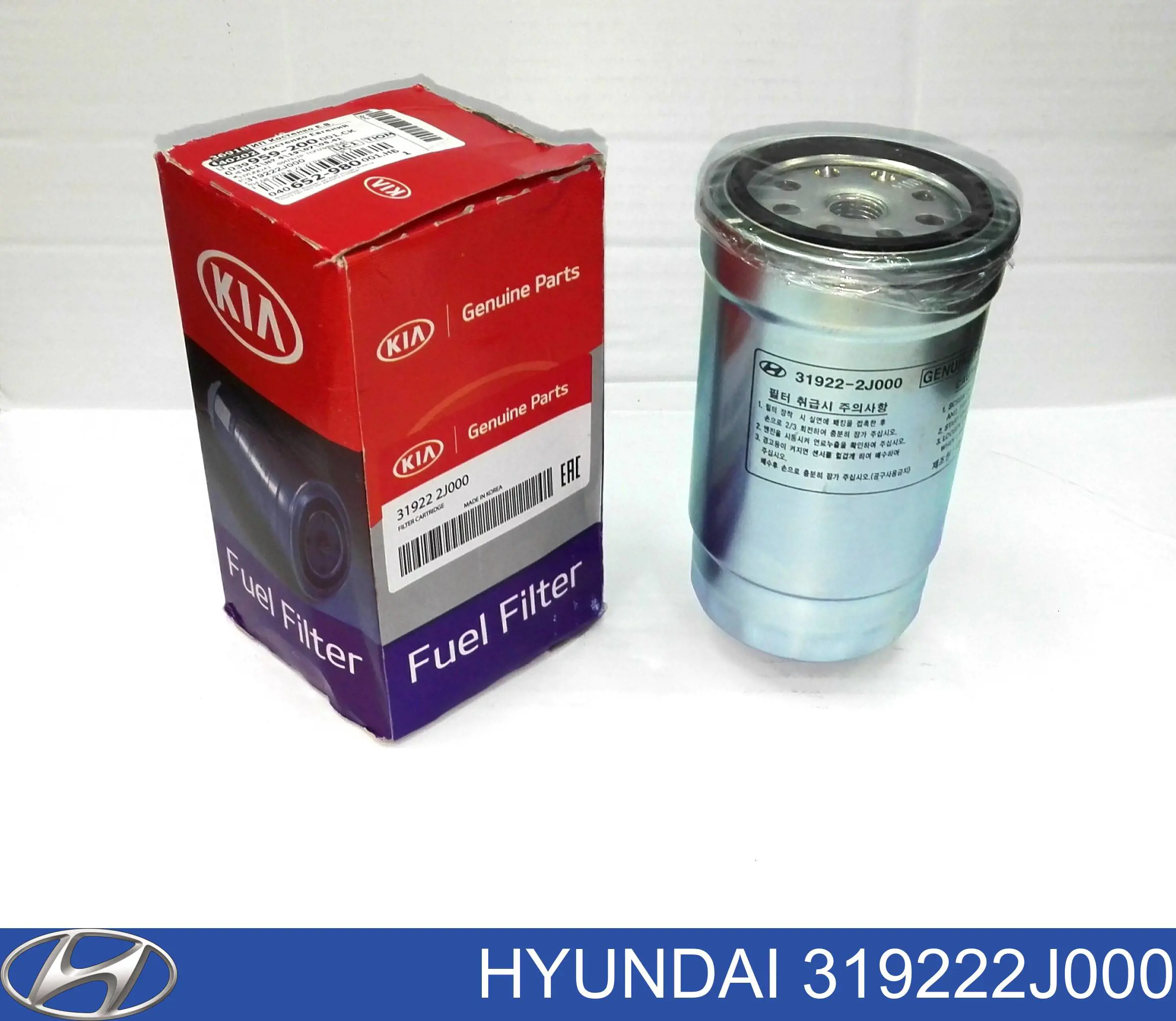 319222J000 Hyundai/Kia Filtro de combustível