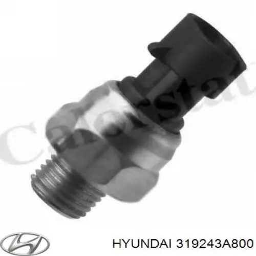 Sensor de temperatura do fluido de esfriamento (de ativação de ventilador do radiador) para Hyundai Santa Fe I SM