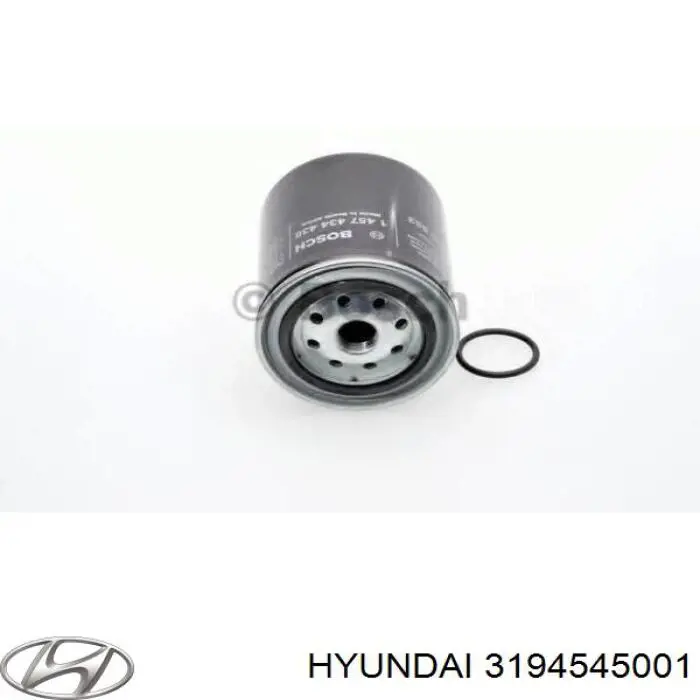 Filtro de combustível Hyundai/Kia 3194545001 preço, a partir de 7,96 USD