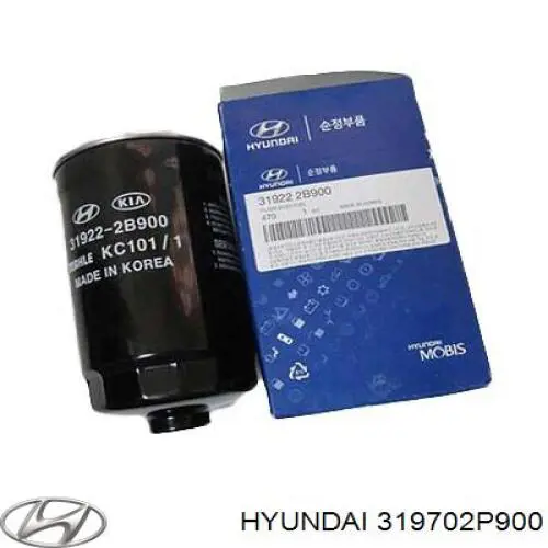 Filtro de combustível Hyundai/Kia 319702P900 preço, a partir de 212,23 USD