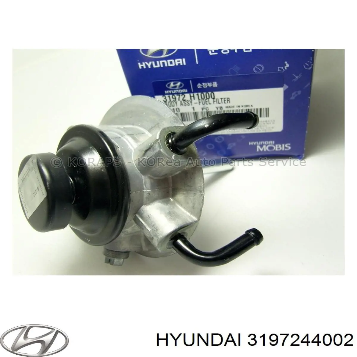 Tampa de casco de filtro de combustível Hyundai/Kia 3197244002 preço, a partir de 27,38 USD