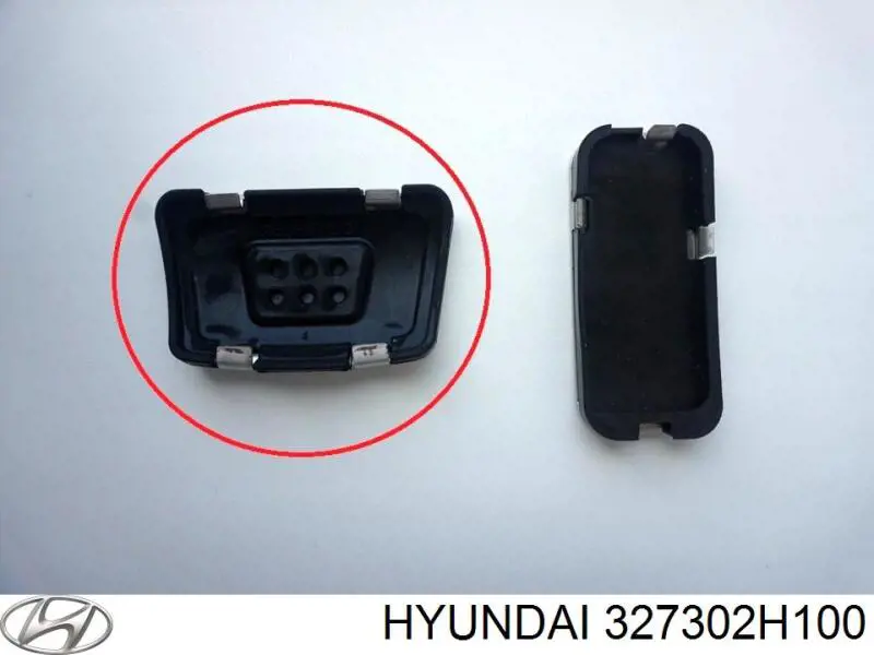 Placa sobreposta de pedal de gás (de acelerador) Hyundai/Kia 327302H100 preço, a partir de 30,72 USD