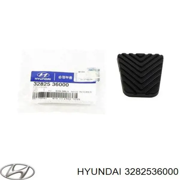 3282536000 Hyundai/Kia Placa sobreposta de pedal do freio