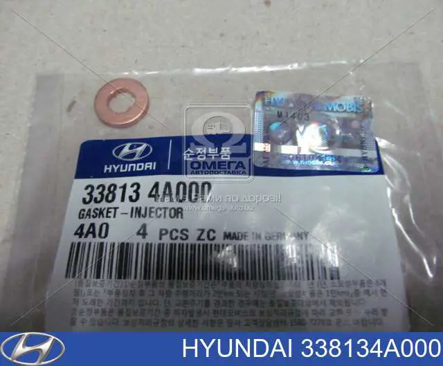 Anel (arruela) do injetor de ajuste Hyundai/Kia 338134A000 preço, a partir de 4,28 USD