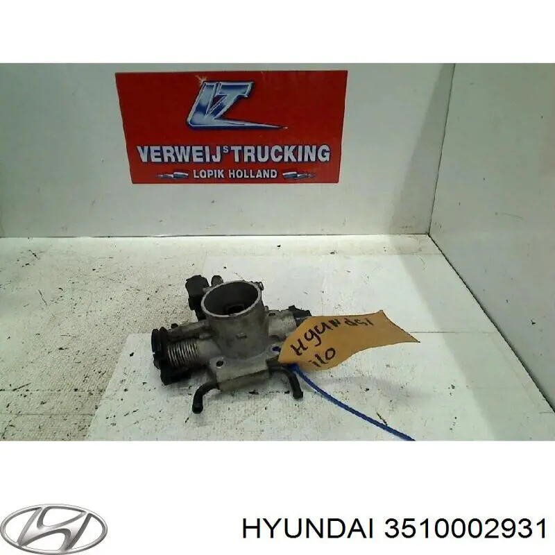 3510002931 Hyundai/Kia Válvula de borboleta montada