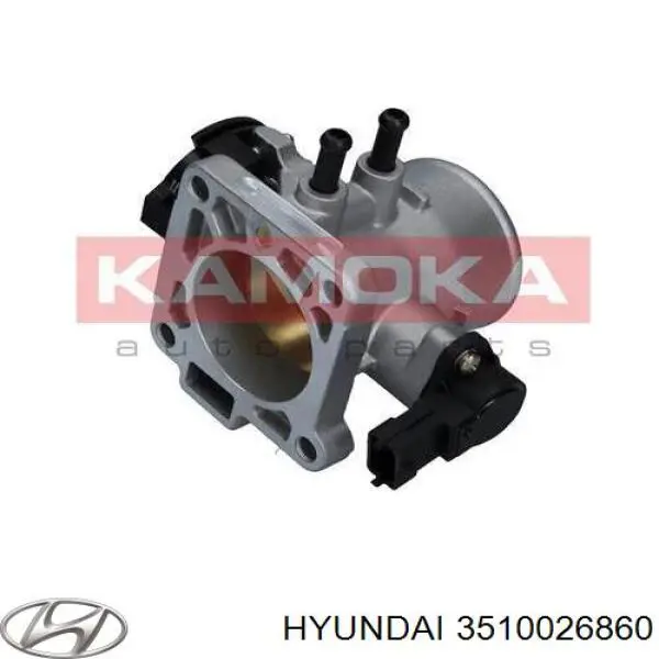 Válvula de borboleta montada Hyundai/Kia 3510026860 preço, a partir de 81,72 USD