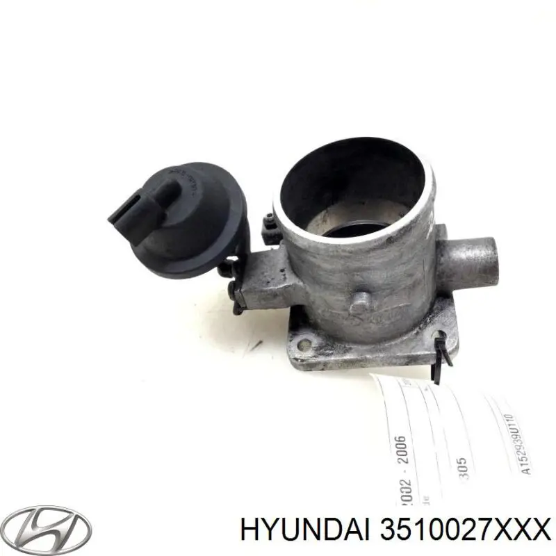 3510027XXX Hyundai/Kia Válvula de borboleta montada