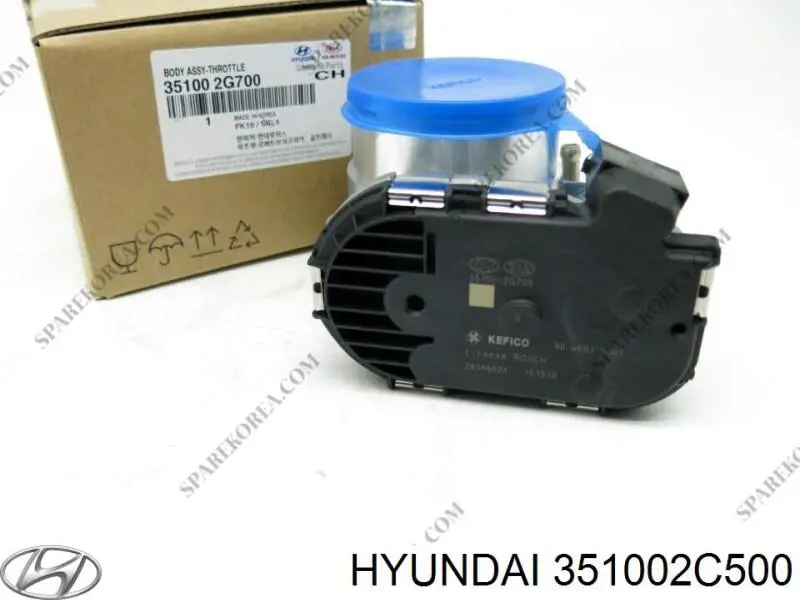 Válvula de borboleta montada Hyundai H-1 STAREX Starex TQ