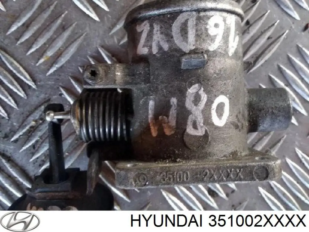351002XXXX Hyundai/Kia Válvula de borboleta montada