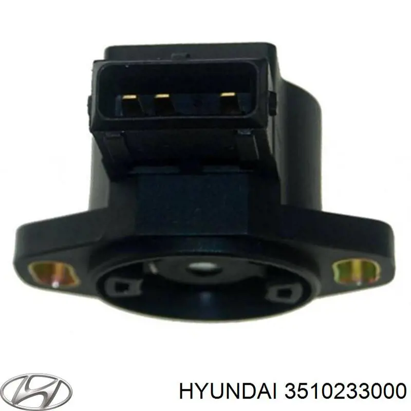 3510233000 Hyundai/Kia Sensor de posição da válvula de borboleta (potenciômetro)