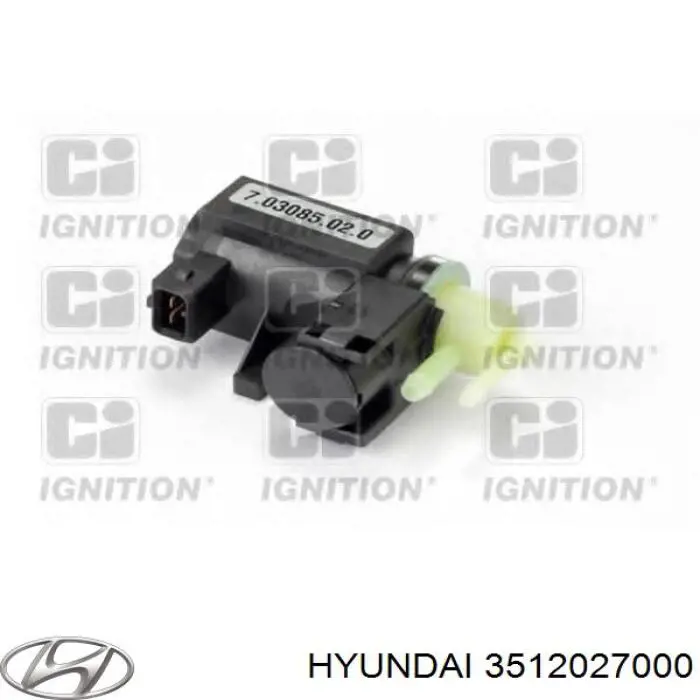 Compre 3512027000 Hyundai/Kia Convertidor de pressão (solenoide) de supercompressão