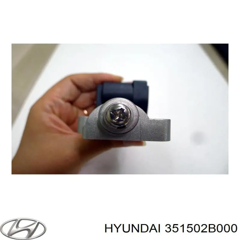 Compre 351502B000 Hyundai/Kia Válvula (regulador) de marcha a vácuo