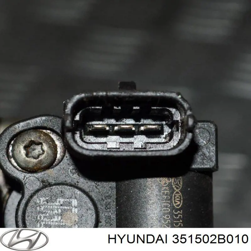 Compre 351502B010 Hyundai/Kia Válvula (regulador) de marcha a vácuo