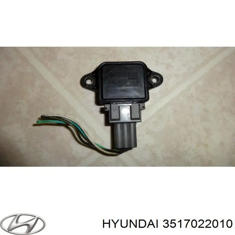 Compre 3517022010 Hyundai/Kia Sensor de posição da válvula de borboleta (potenciômetro)