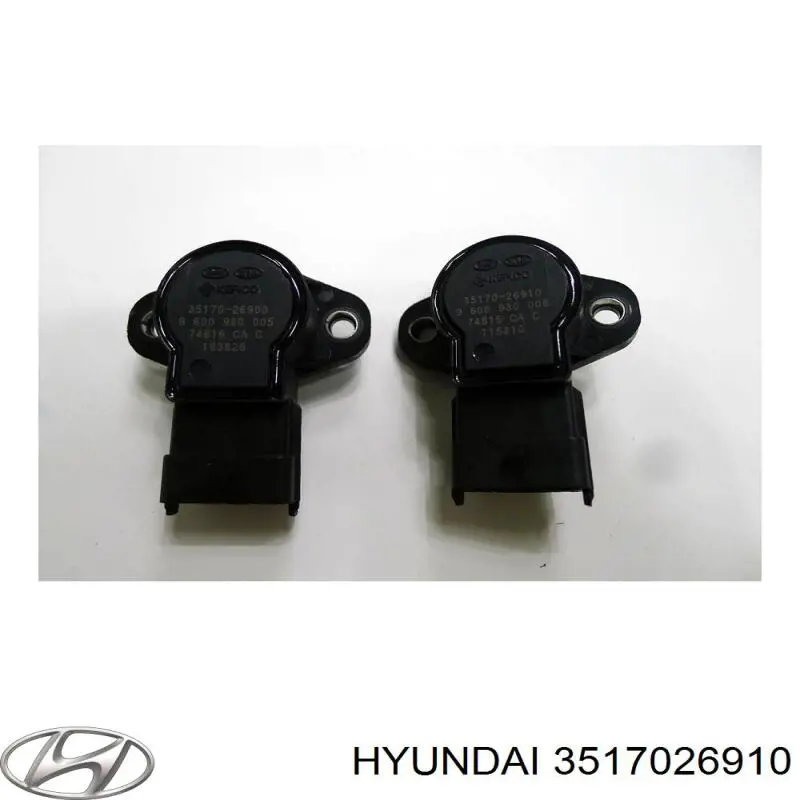 Sensor de posição da válvula de borboleta (potenciômetro) Hyundai/Kia 3517026910 preço, a partir de 35,88 USD