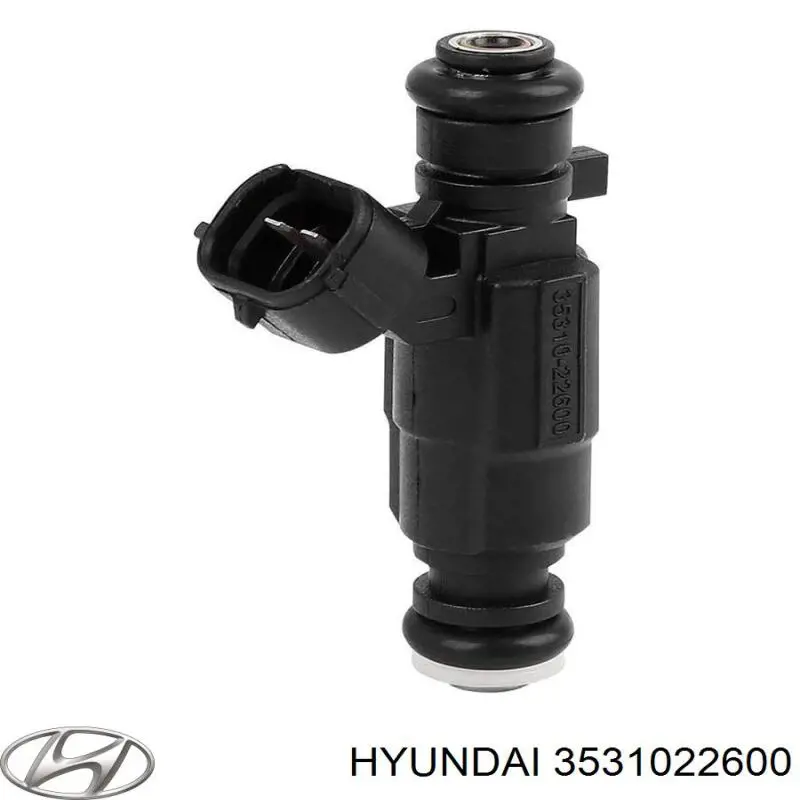 Compre 3531022600 Hyundai/Kia Injetor de injeção de combustível