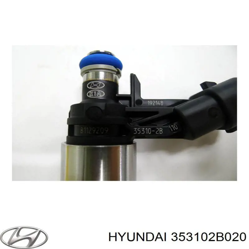 Compre 353102B020 Hyundai/Kia Injetor de injeção de combustível