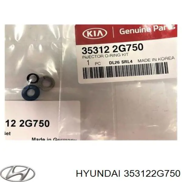 353122G750 Hyundai/Kia Anel (arruela) do injetor de ajuste