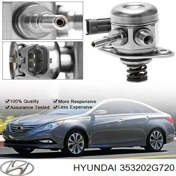 Bomba de combustível de pressão alta Hyundai/Kia 353202G720 preço, a partir de 273,40 USD