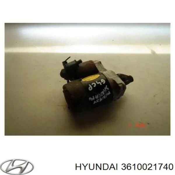 3610021740 Hyundai/Kia Motor de arranco