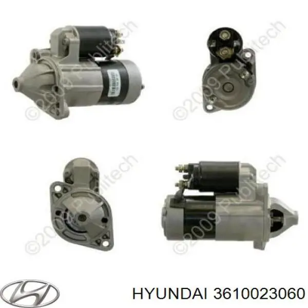 Compre 3610023060 Hyundai/Kia Motor de arranco