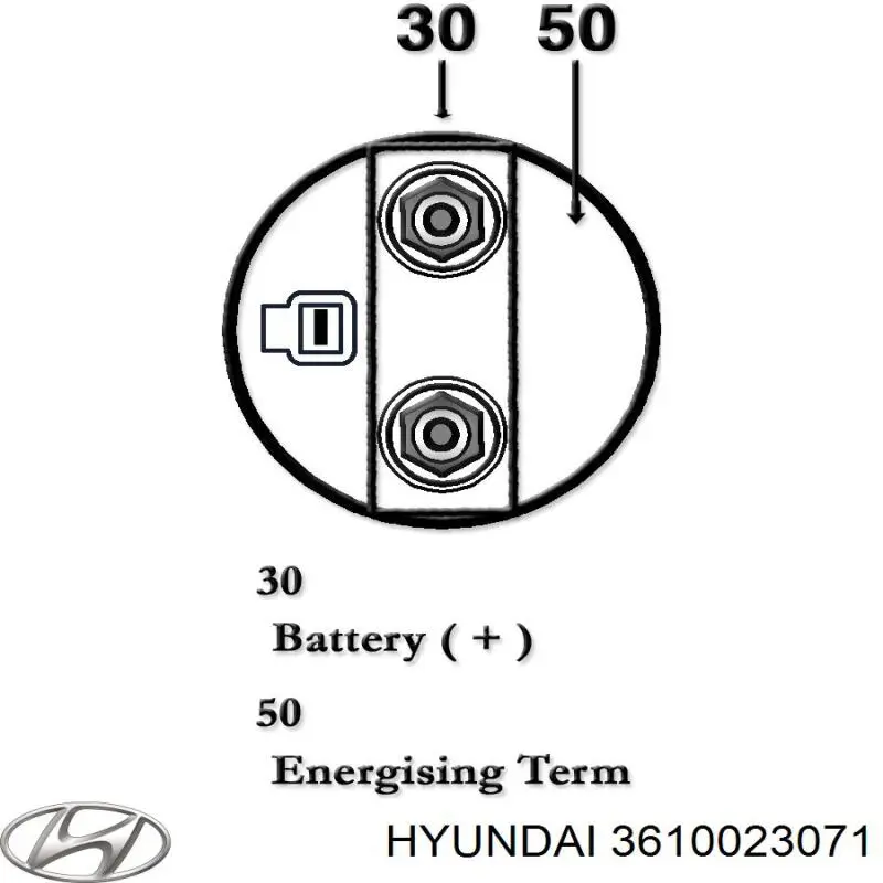 Compre 3610023071 Hyundai/Kia Motor de arranco